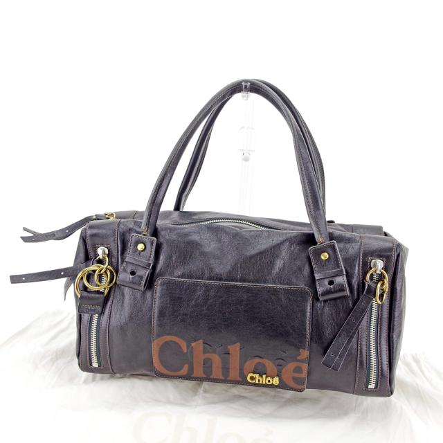 クロエ Chloe ボストンバッグ バッグ バック ハンドバッグ レディース メンズ 可 エクリプス 中古 T4024の通販はau Pay マーケット ブランドデポ