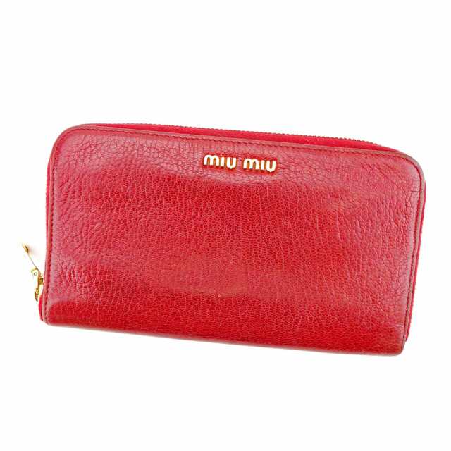 Amazon | [ミュウミュウ] MIU MIU 長財布(ラウンドファスナー