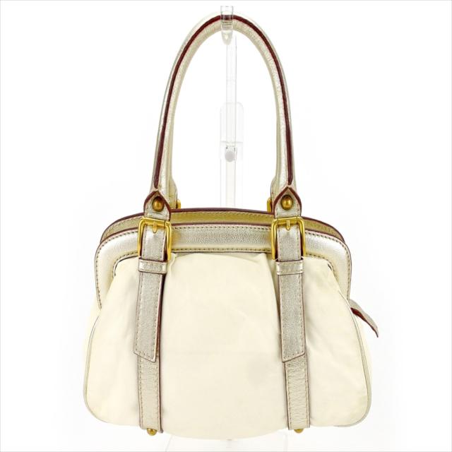 ラスト1点 ドルチェ ガッバーナ ハンドバッグ バッグ ドルガバ ハートカデナ アイボリー ゴールド系 レザー Dolce Gabbana バック の通販はau Pay マーケット ブランドデポ