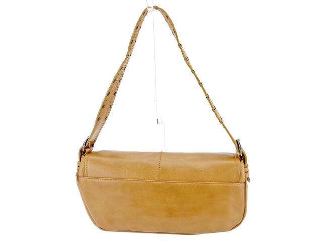 フランチェスコビアジア○ゴールドレザーショルダーバッグ ショルダー