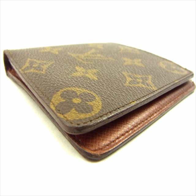 ルイ ヴィトン Louis Vuitton 二つ折り札入れ 小銭入れなし レディース メンズ 可 モノグラム 中古 T46の通販はau Pay マーケット ブランドデポtokyo