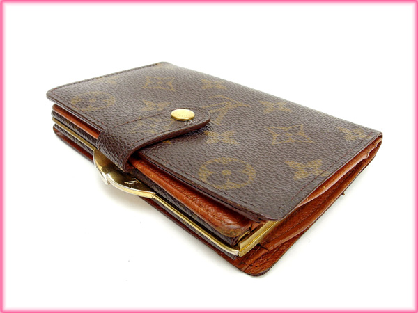 ルイ ヴィトン Louis Vuitton がま口財布 財布 小物 サイフ 二つ折り レディース モノグラム 中古 Tの通販はau Pay マーケット ブランドデポtokyo