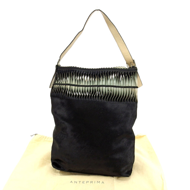 アンテプリマ ショルダーバッグ ワンショルダー ハラコ 中古の通販は