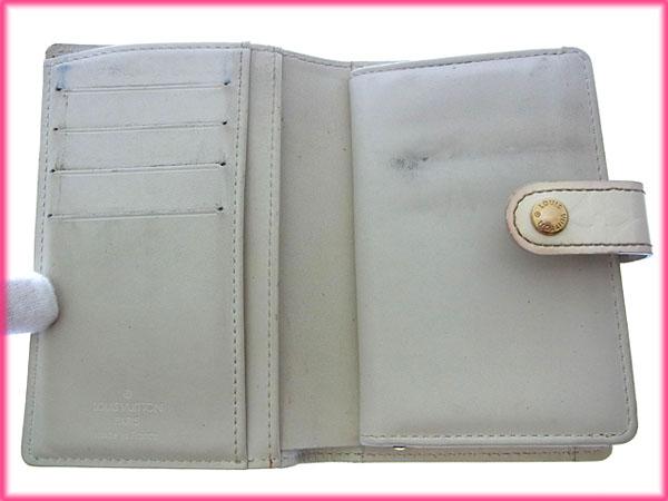 ルイヴィトン がま口財布 二つ折り ポルトモネビエヴィエノワ ヴェルニ  