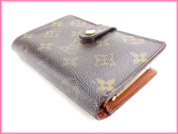 ルイヴィトン 二つ折り財布 ポルトモネ ビエ ヴィエノワ モノグラム がま口 LOUIS VUITTON ルイヴィトン M61663 モノグラム ポルトモネ