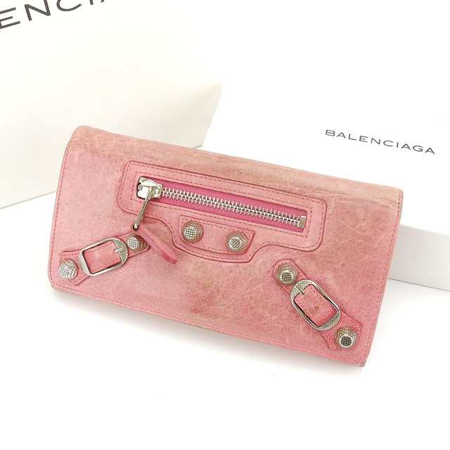 バレンシアガ Balenciaga 長財布 財布 小物 サイフ ファスナー 二つ折り レディース ジャイアントマネー 中古 Tの通販はau Pay マーケット ブランドデポ