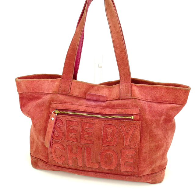 シーバイクロエ トートバッグ ワンショルダー 中古の通販は