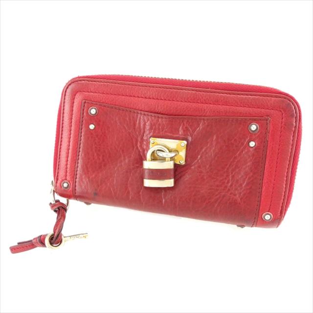 クロエ 長財布 財布 ラウンドファスナー パディントン 中古の