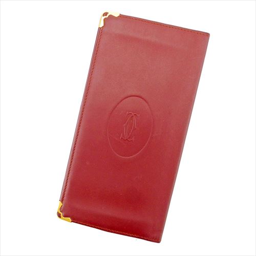 カルティエ 長札入れ 札入れ マストライン 中古の通販は