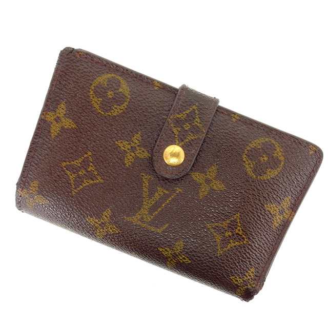 LOUIS VUITTON ルイヴィトン モノグラム がま口財布 二つ折り財布