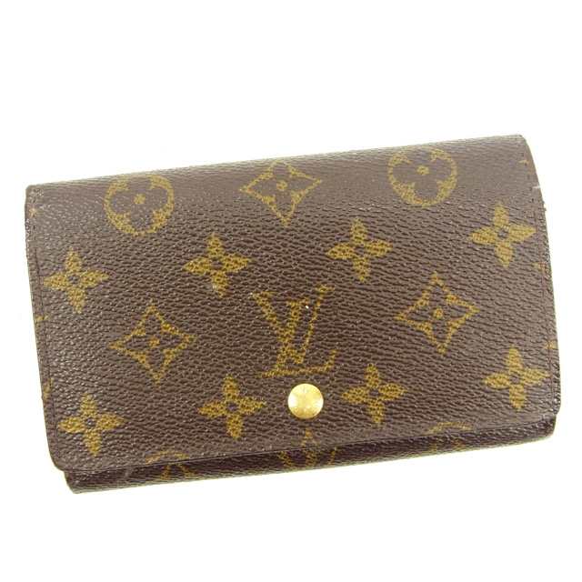 VUITTON 二つ折り財布 モノグラム - 折り財布