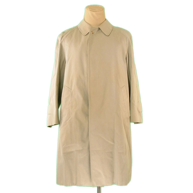 アクアスキュータム Aquascutum コート 服 上着 服 シングル ロング メンズ ステンカラー 中古 P698の通販はau Pay マーケット ブランドデポtokyo