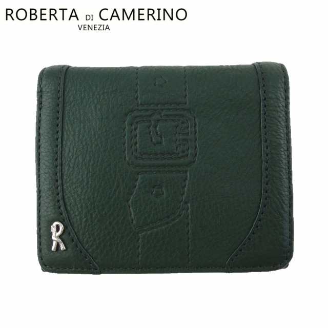 ロベルタ ディ カメリーノ 二つ折り 財布 ミニ財布 ベルトステッチ R