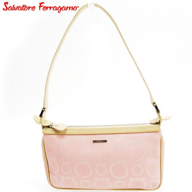 サルヴァトーレ フェラガモ ハンドバッグ ポーチ ガンチーニ 中古の通販は 15,846円