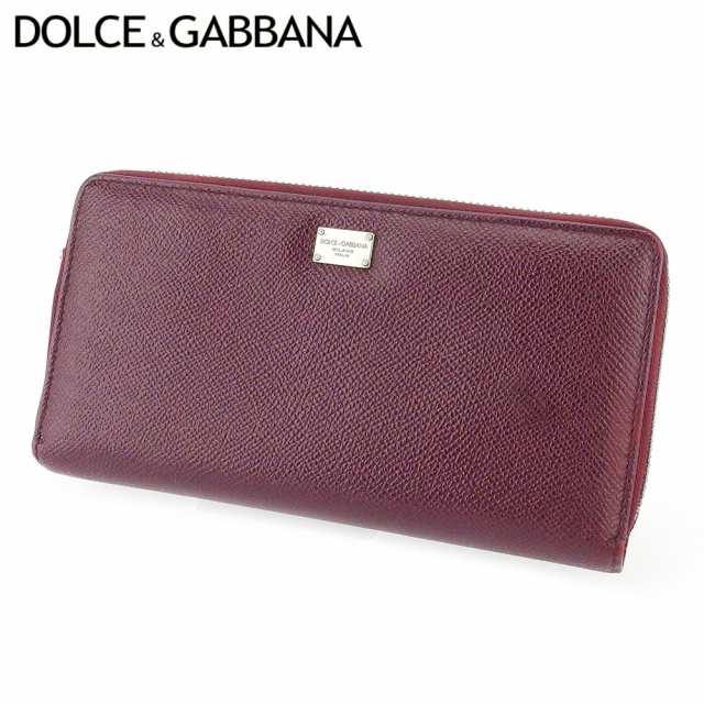 ドルチェ ガッバーナ 長財布 ラウンドファスナー 財布 レディース メンズ ドルガバ ロゴプレート Dolce Gabbana 中古の通販はau Pay マーケット ブランドデポtokyo