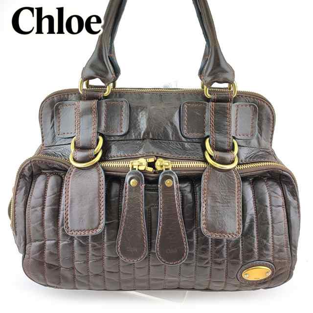 USEDChloe クロエ ベイ トートバッグ * セリーヌ