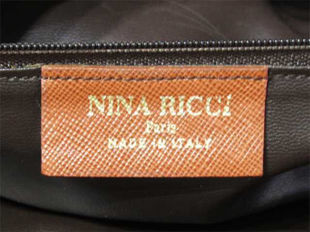 ニナ リッチ ボストンバッグ トラベル 旅行用 バッグ NRプレート