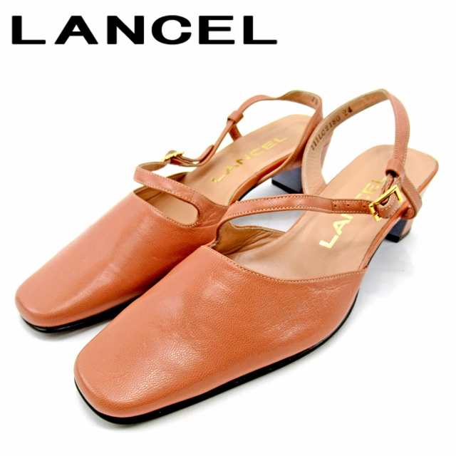 ランセル パンプス シューズ 靴 24 ピンク ベージュ Lancel 中古 E1436の通販はau Pay マーケット ブランドデポ