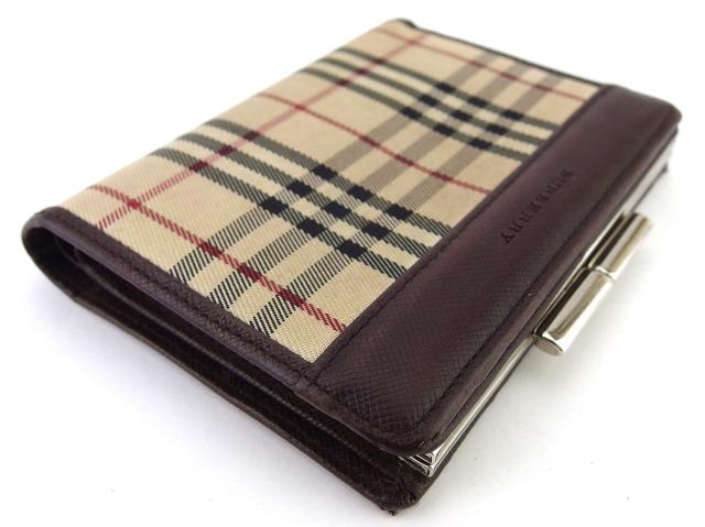 バーバリー がま口 財布 二つ折り 財布 レディース メンズ ノバチェック Burberry 中古の通販はau Pay マーケット ブランドデポtokyo