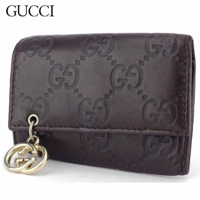 グッチ キーケース 6連キーケース レディース メンズ ダブルgチャーム付き グッチシマ Gucci 中古の通販はau Pay マーケット ブランドデポtokyo