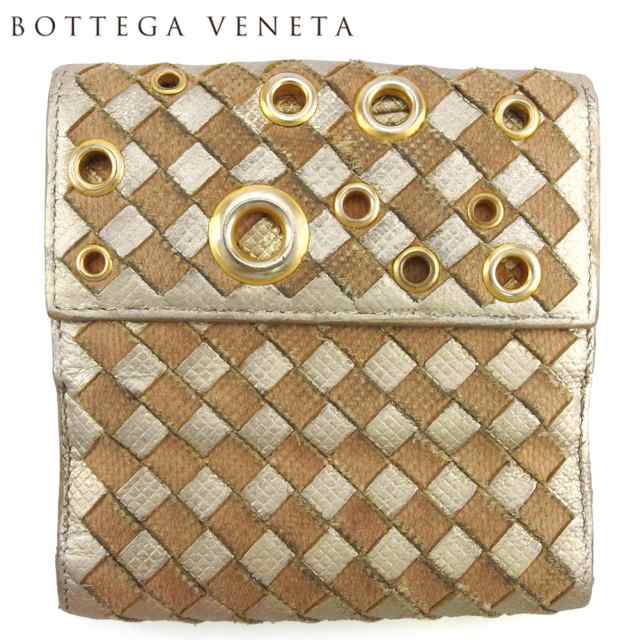 ボッテガ ヴェネタ Wホック 財布 二つ折り ミニ財布 レディース イントレチャート Bottega Veneta 中古の通販はau Pay マーケット ブランドデポ