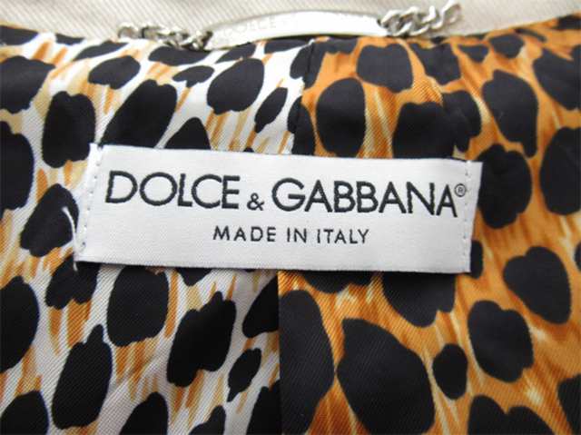 ドルチェ ガッバーナ ジャケット アウター レディース 40サイズ ドルガバ ダメージ加工 Dolce Gabbana 中古の通販はau Pay マーケット ブランドデポtokyo