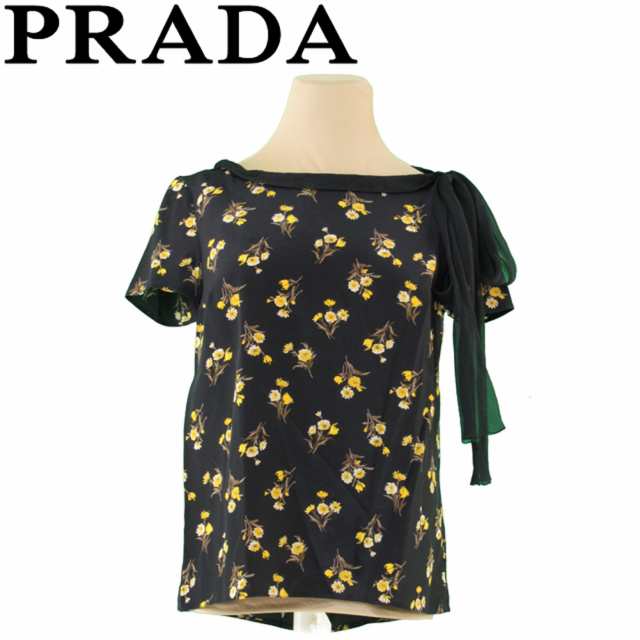 人気セール PRADA プラダ うさぎ柄シルクシャツ | nahdionline.shop