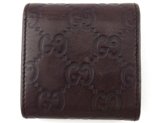 グッチ コインケース 小銭入れ レディース メンズ グッチシマ ブラウン レザー Gucci グッチ L3474 中古の通販はau Pay マーケット ブランドデポ