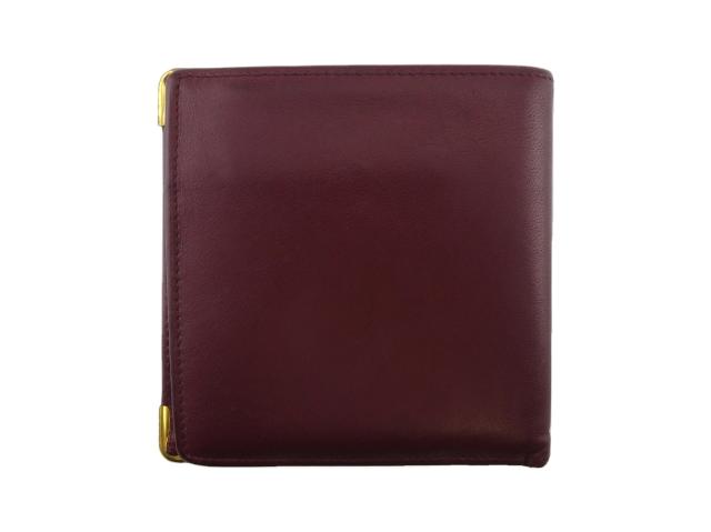 カルティエ 二つ折り 財布 ミニ財布 マストライン レディース