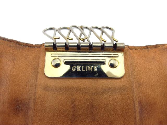 セリーヌ キーケース 6連キーケース マカダム レディース メンズ