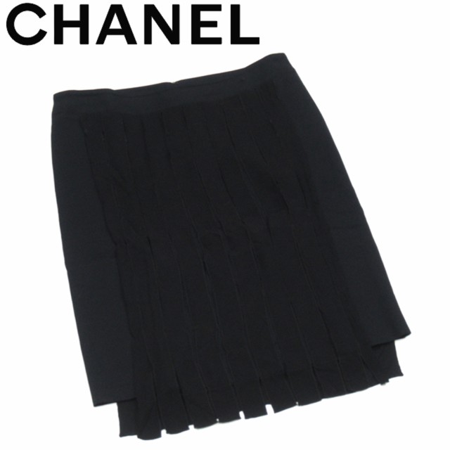 CHANEL シャネル スカート セミフレアー ボトムス レディース ♯40