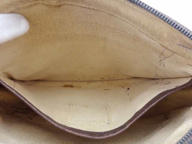 日本製在庫HIROFU ショルダーバック(ななめかけ)Hロゴブラウン バッグ