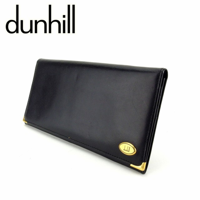 【18％OFF】 dunhill ダンヒル L2S810A ブラック 二つ折り長財布 FULHAM 長財布