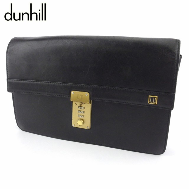 dunhill ダンヒル クラッチバッグ セカンドバッグ レザー