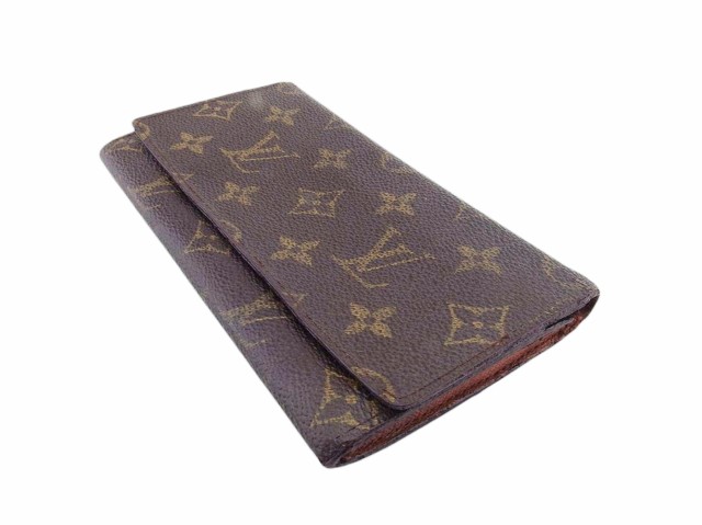 ☆セール ルイヴィトン LOUIS VUITTON 札入れ モノグラム ポルト 円・3