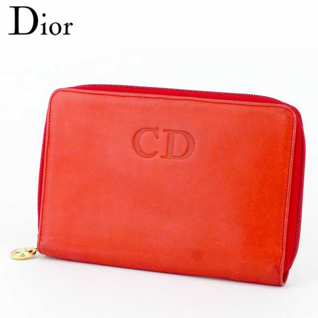 ディオール 長財布 ラウンドファスナー 財布 レディース メンズ トラベルウォレット Cdマーク レッド ゴールド Dior 中古 Tの通販はau Pay マーケット ブランドデポ