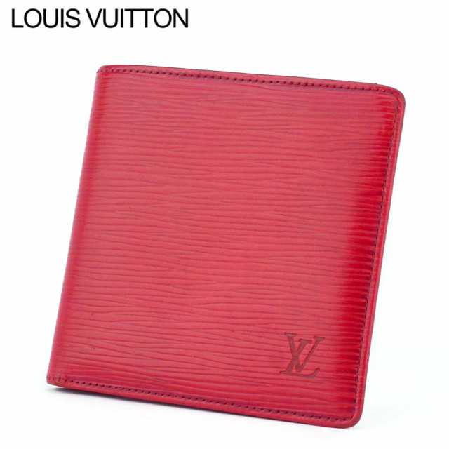 ルイ ヴィトン 二つ折り 財布 レディース メンズ ポルトビエカルトクレディモネ M エピ レッド Louis Vuitton 中古 Tの通販はau Pay マーケット ブランドデポ