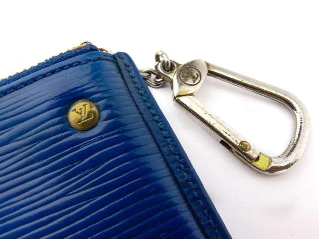 ルイ ヴィトン コインケース キーケース レディース メンズ ポシェットクレ M エピ ブルー ゴールド Louis Vuitton 中古 Tの通販はau Pay マーケット ブランドデポ