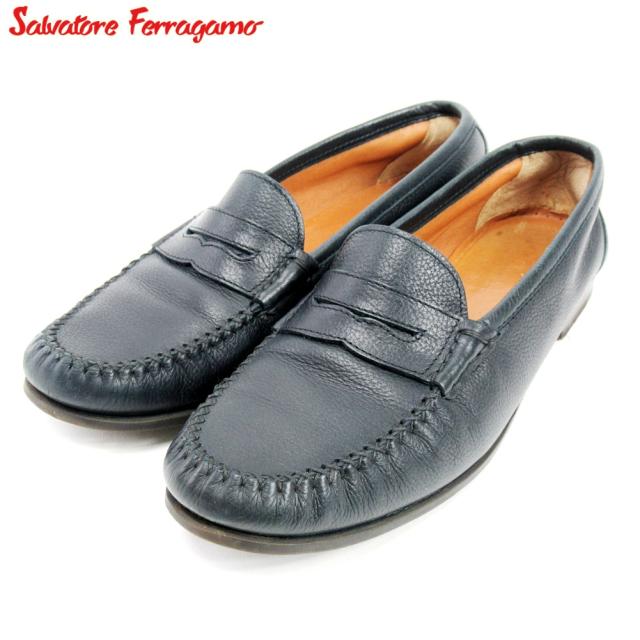 フェラガモシューズ　サイズ7 Salvatore Ferragamo - 【新品未使用】フェラガモ ストレート