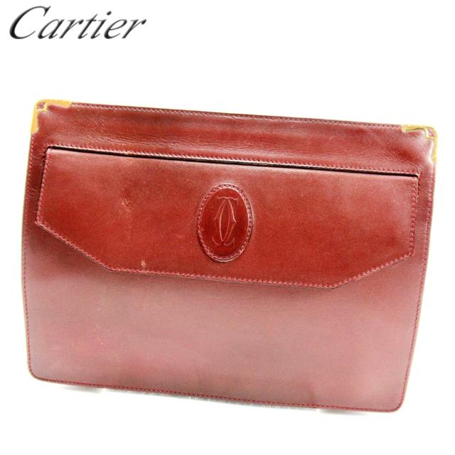 カルティエ クラッチバッグ セカンドバッグ マストライン 中古の通販は
