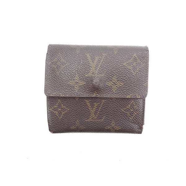 メール便可/取り寄せ Louis Vuitton 三つ折財布 モノグラム ポルトモネ