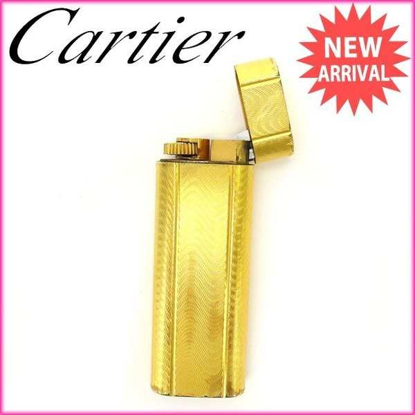 Cartier】カルティエ ゴールドライターzippo - タバコグッズ