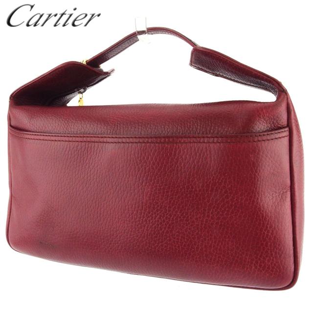 カルティエ ハンドバッグ バニティ バッグ レディース メンズ トリニティ マストライン Cartier 中古の通販はau Pay マーケット ブランドデポtokyo