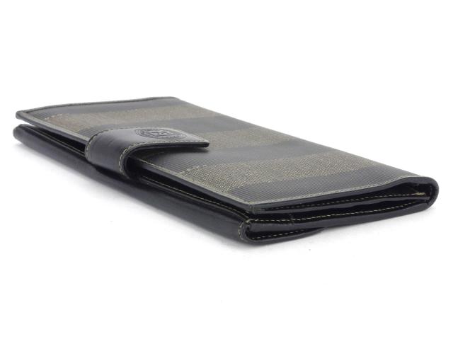 フェンディ 長財布 Wホック ペカン レディース メンズ 中古の