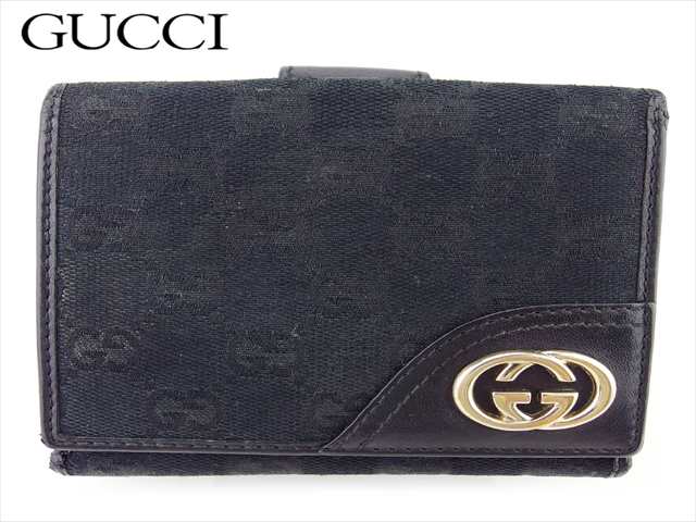 グッチ Wホック 財布 二つ折り ミニ財布 レディース メンズ インターロッキングg Ggキャンバス Gucci 中古の通販はau Pay マーケット ブランドデポ