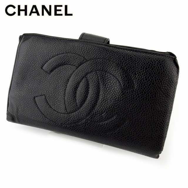 シャネル がま口 財布 長財布 レディース メンズ キャビアスキン ココマーク Chanel 中古の通販はau Pay マーケット ブランドデポ