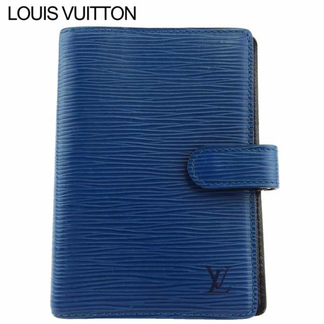 ルイ ヴィトン 手帳カバー システム手帳 レディース メンズ アジェンダpm R055 エピ ブルー ブラック ゴールド Louis Vuitton 中古 T17の通販はau Pay マーケット ブランドデポ