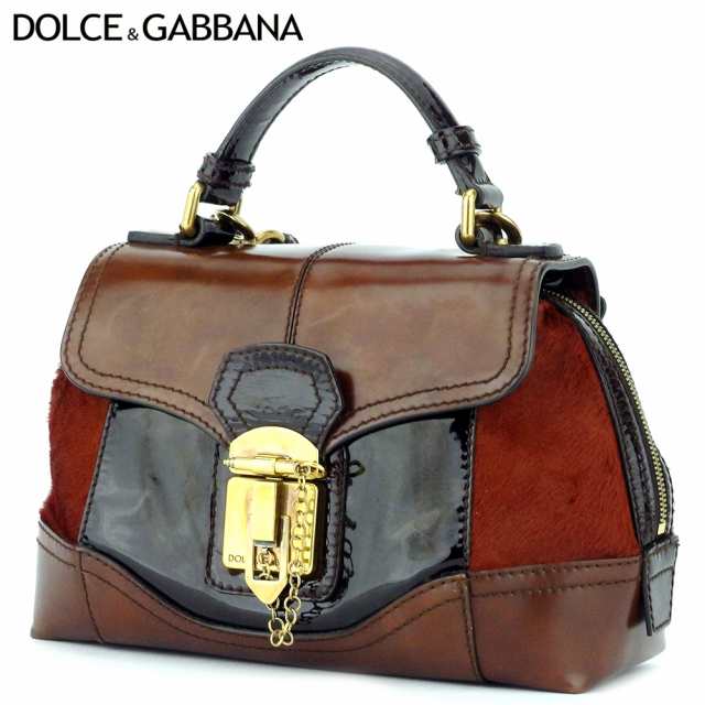 DOLCE&GABBANA ドルチェアンドガッバーナ ハンドバッグ ハラコ