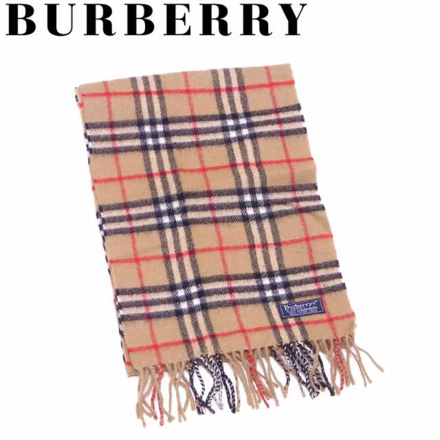 バーバリー マフラー フリンジ付き レディース メンズ チェック Burberry 中古の通販はau Pay マーケット ブランドデポtokyo