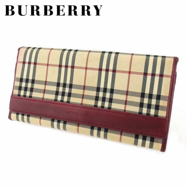 バーバリー 長財布 がま口 財布 レディース チェック Burberry 中古の通販はau Pay マーケット ブランドデポtokyo